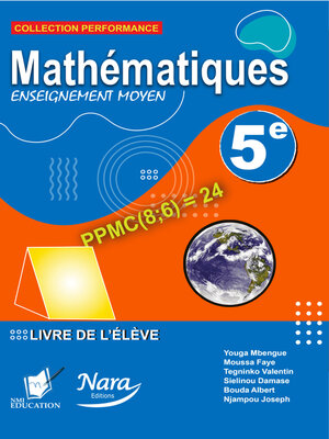 cover image of Collection Performance Enseignement Moyen 5E Livre De L'Élève